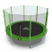 Батут DFC TRAMPOLINE FITNESS с сеткой 12FT-TR-LG - 1